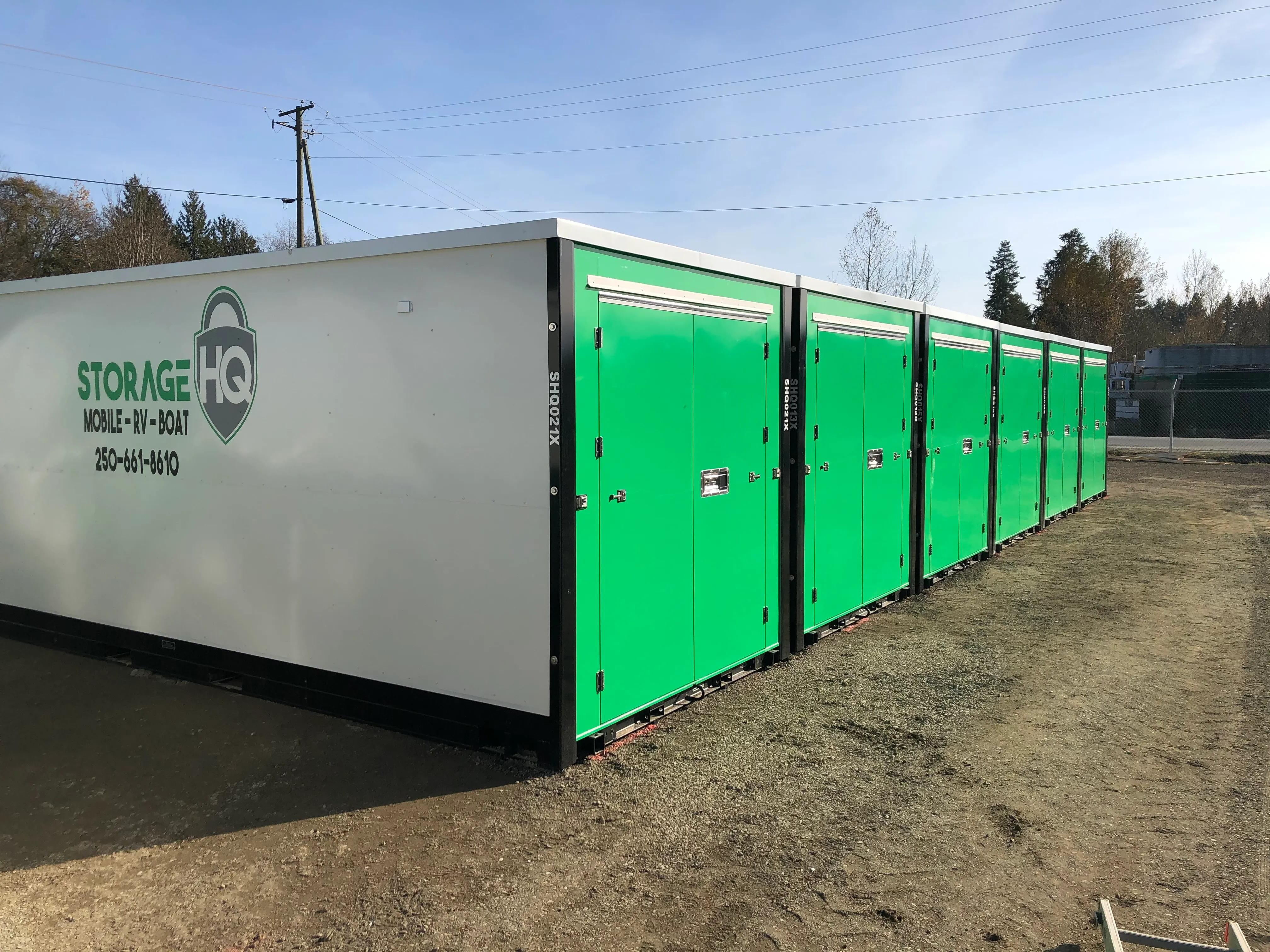 ContainerHQ modular storage containers exterior view